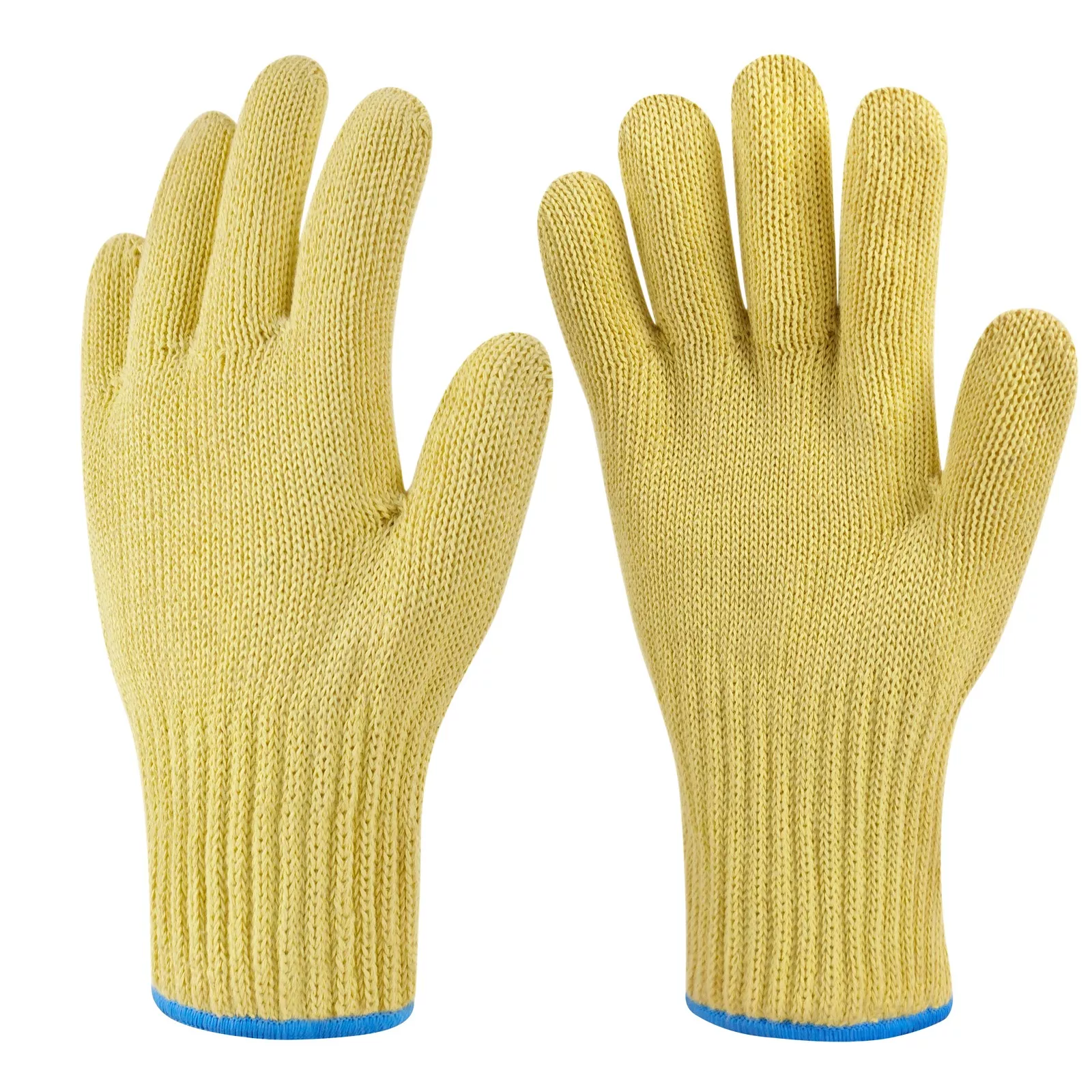 7G Dual Layer Thicken Heat Resistance Glove with Silicone GripsHRG-026